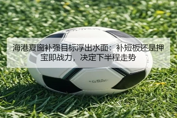 海港夏窗补强目标浮出水面：补短板还是押宝即战力，决定下半程走势